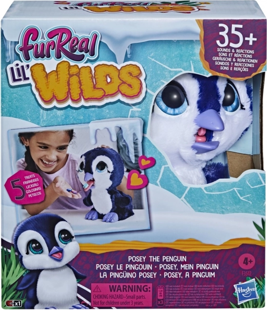 Interaktivna plišasta igrača Pingvin Fur Real Lil Wilds