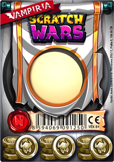 Scratch Wars – strgalna karta orožja Vampiria