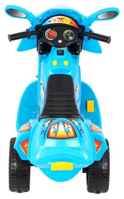 Tricikel BJX-088 električni motocikel + zvoki + luči – Modra