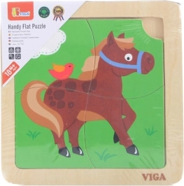 Vesele barve in motiv konjička