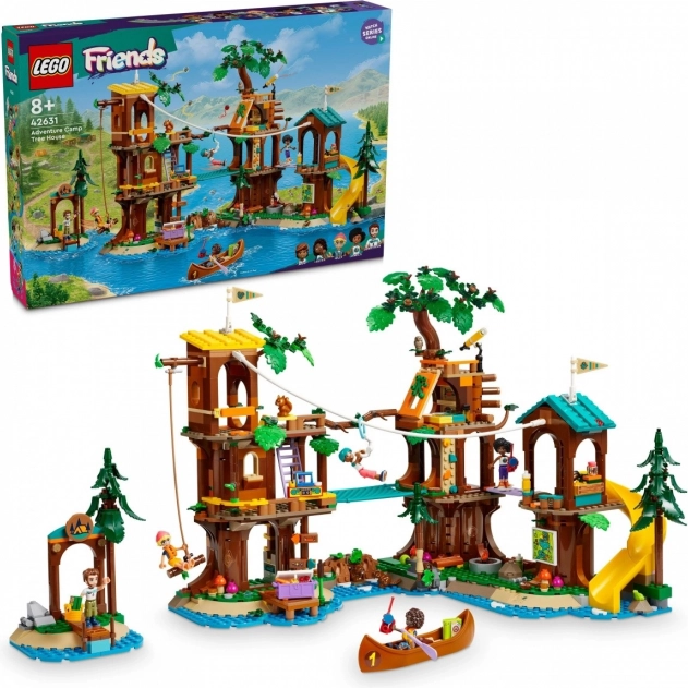 LEGO Friends hiška na drevesu v kampu