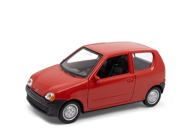 Kovinski model Fiat Seicento 1:34 Rdeči