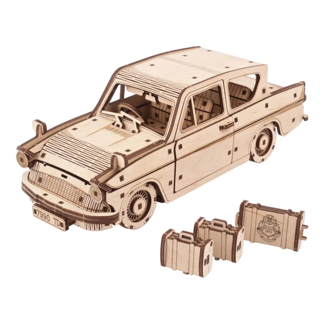 Ugears 3D lesene mehanske uganke Harry Potter Leteči Ford Anglia