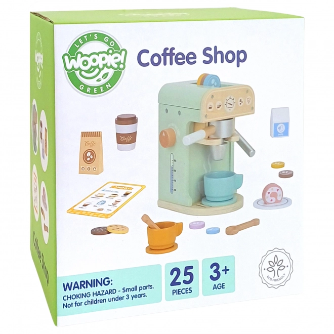 Lesena kavarna Woopie Green