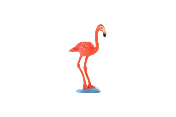 Plastična figura karibskega plamenca 9 cm