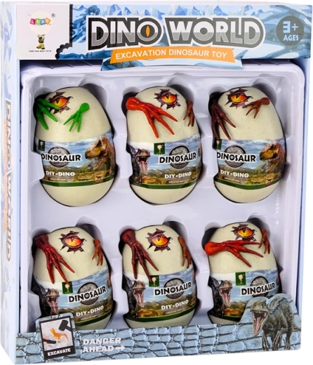 Dino World: 6 izkopovalnih jajc