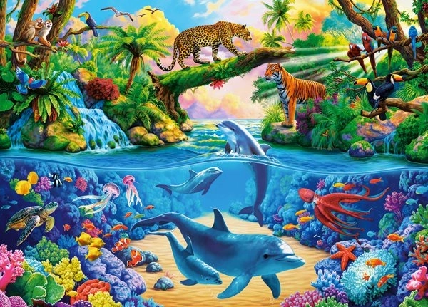 puzzle 260 koščkov wild nature