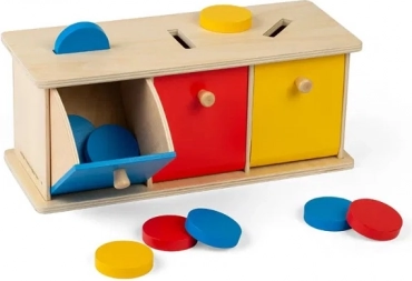 Bigjigs Toys barvna razvrščevalna škatla
