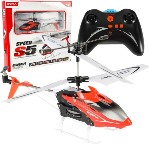 Daljinsko vodeni helikopter SYMA S5 3CH – Rdeča
