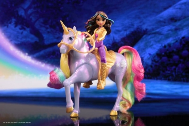 Svetlobni samorog in figura Sophia & Wildstar