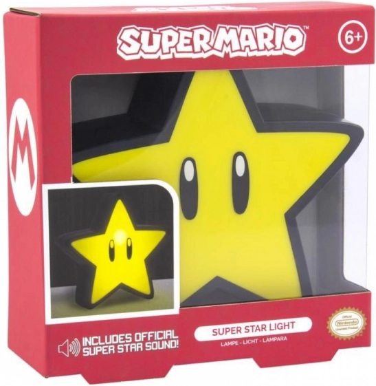 Svetilka Super Mario Super Star