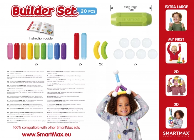 SmartMax - Gradbeni set - 20 kos