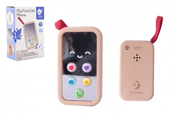 Klasični Svet Leseni Moj Prvi Mobilni Telefon