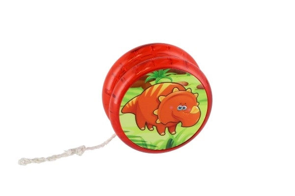 Jojo dinozavri svetleči plast 6cm na baterije mešanica vrst 12kos v škatli