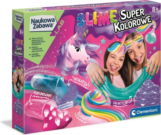 Naukowa Zabawa Super barvni sluzi