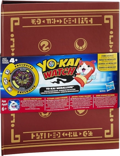 Zbirateljska knjiga YO-KAI z medaljami