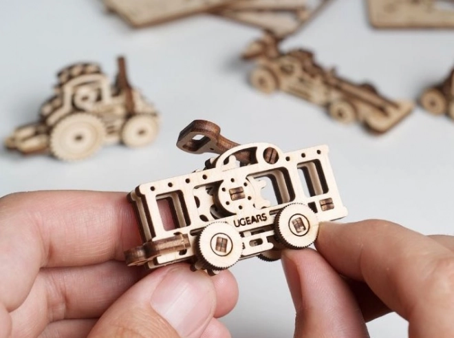 Ugears 3D lesene mehanične sestavljanke Vozila