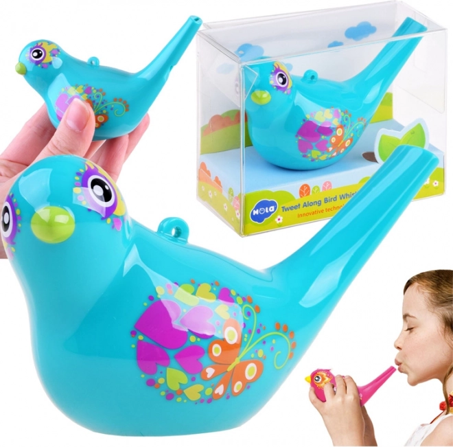Vodnična ptičja piščalka Water Bird – Turkizna