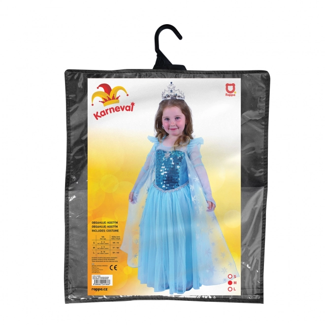 Otroški kostum snežna princesa (M)