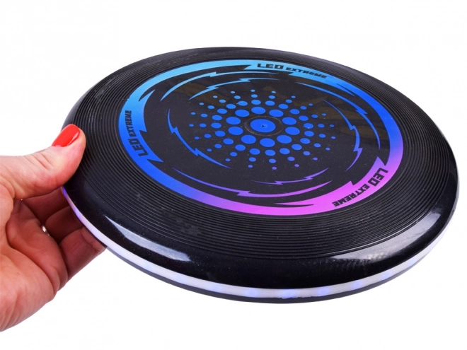 Leteči disk z LED osvetlitvijo