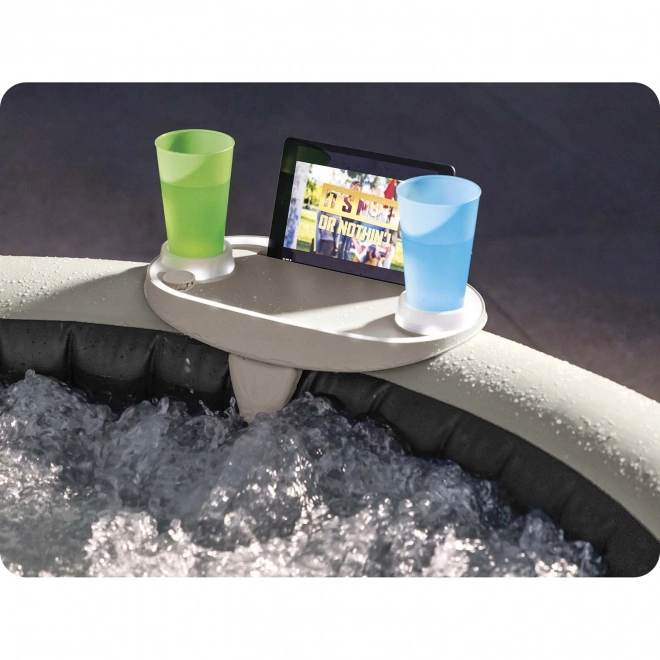 Držalo za pijačo z LED osvetlitvijo in prostorom za tablico, telefon SPA INTEX 28520