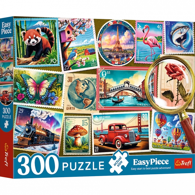 Puzzle Poštni Žig - 300 Kosov Trefl