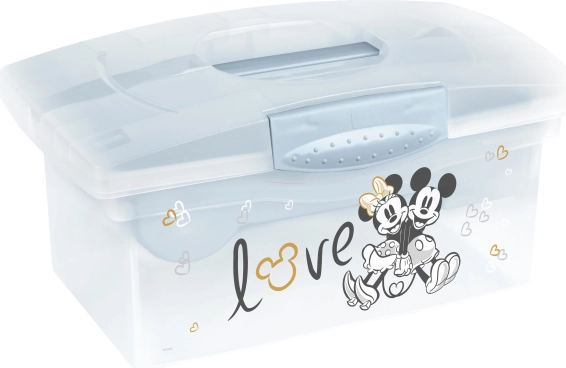 Potovalni organizator s predelki Mickey – dimno moder