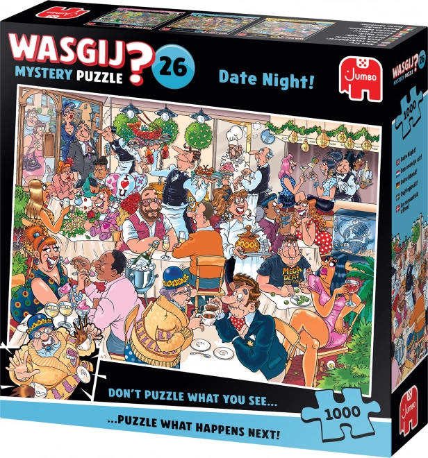 Sestavljanka Wasgij Mystery 26: Rande 1000 kosov