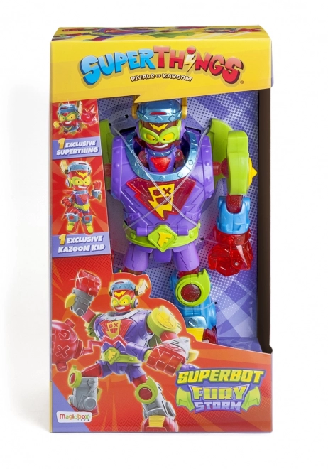 Figura robota SuperThings Superbot Fury Storm
