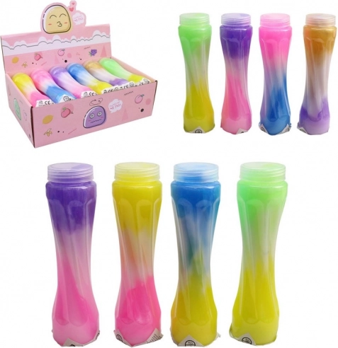 Dvocvetna steklenica Putty mešanica barv 16 cm