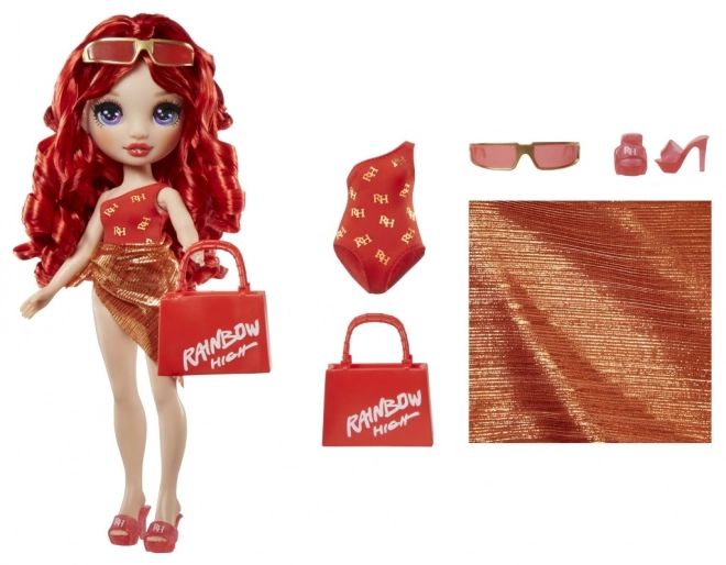 Modni rdeči outfit