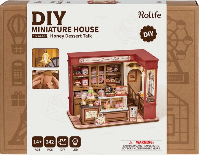 Rolife DIY 3D lesena sestavljanka Sladkorna