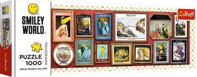 Panoramske puzzle SMILEY Galerija 1000 kosov