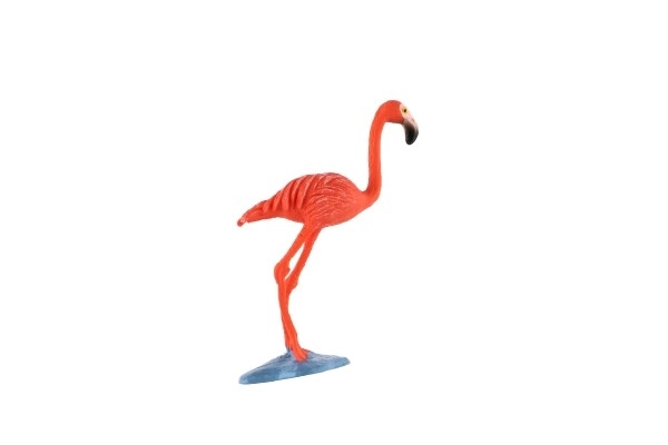 Plastična figura karibskega plamenca 9 cm