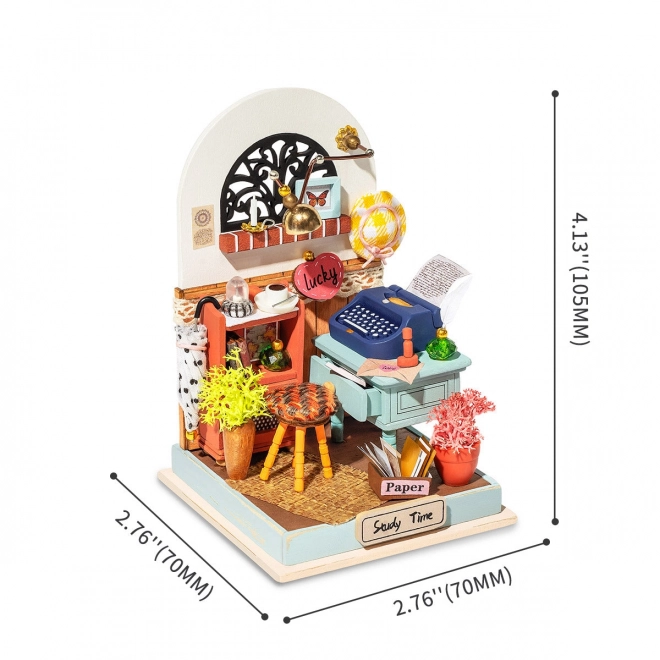 RoboTime miniatura hiške Študij