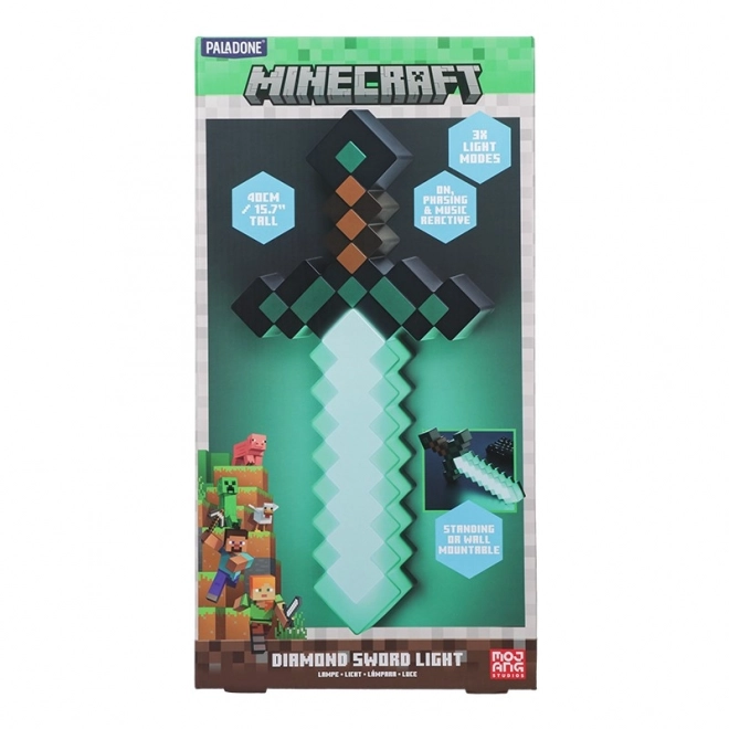 Svetlobna Diamantna Meč Minecraft