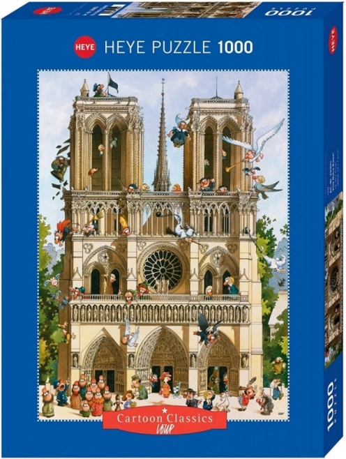 Sestavljanka 1000 kosov – Viva Notre Dame (HEYE, Loup)
