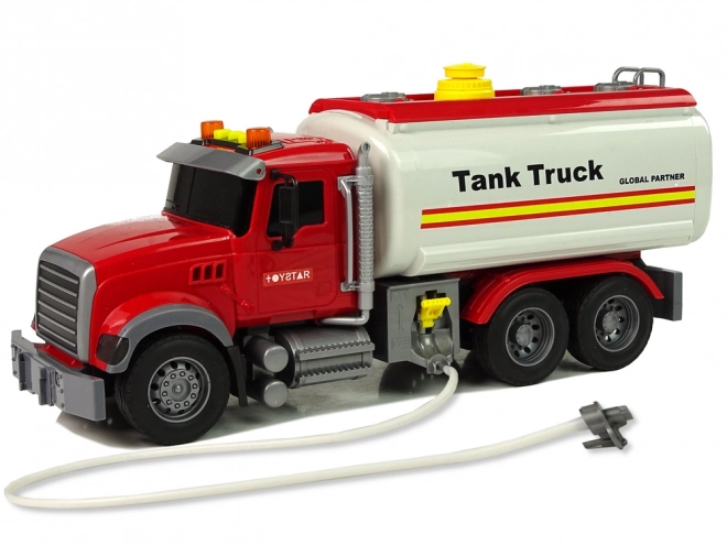 Beli tank Tovornjak Zvoki Luči