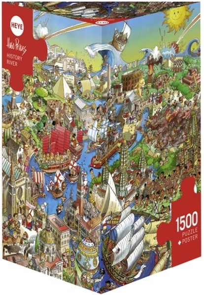 Sestavljanka 1500 kosov - Reka zgodovine