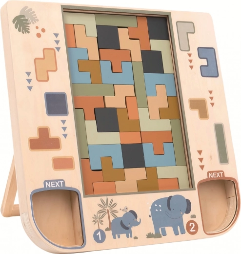 lesena logična igra pentomino 2kids toys