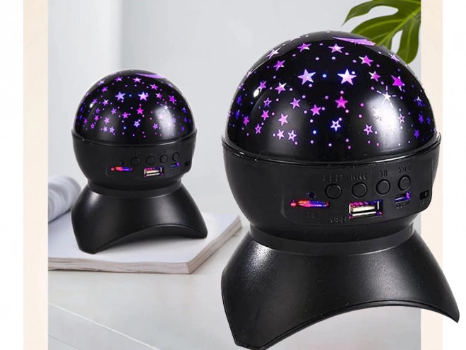 Projektor zvezdnega nočnega neba z LED in Bluetooth zvočnikom