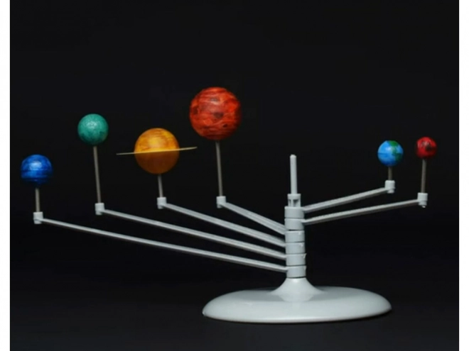 Izobraževalni slikarski set sončnega sistema 3D