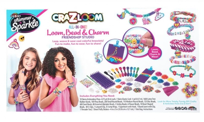 Cra-Z-Loom studio za izdelavo zapestnic