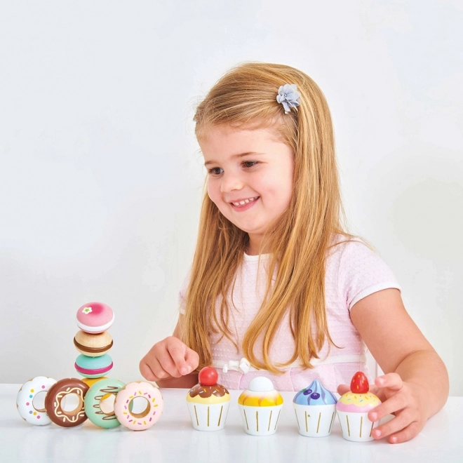 Leseni cupcakes Le Toy Van Honeybake