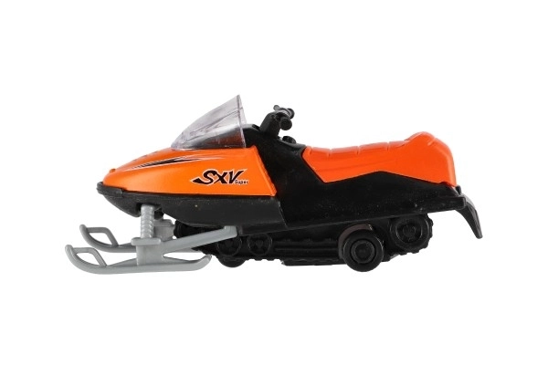 Igrača snežni skuter kovina/plastika 13 cm, na navijanje, 6 barv