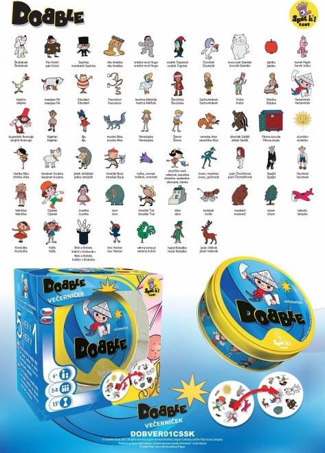 Igra Dobble Večerníček