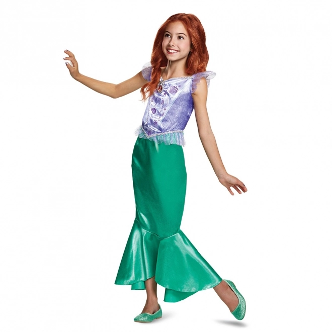 Kostum Princesa Ariel za otroke 4-6 let