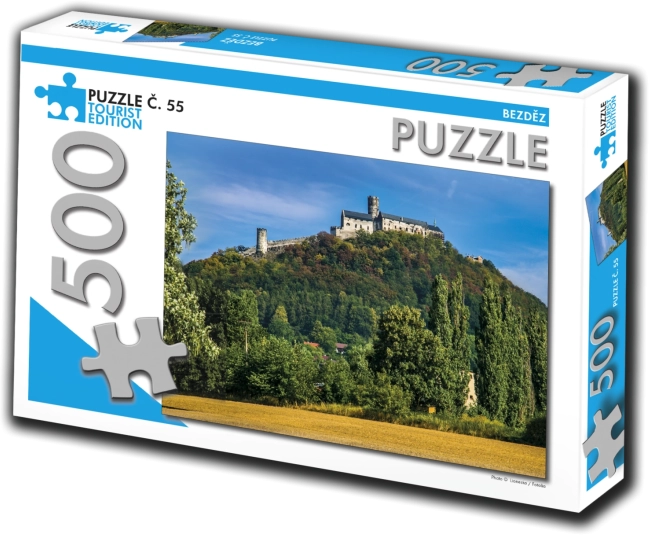 puzzle turistična izdaja Bezděz 500 kosov