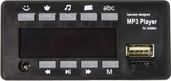 Glasbeni panel za 24V akumulatorsko vozilo