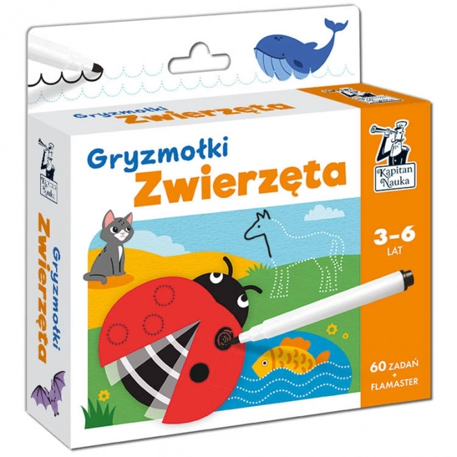 Risarske kartice Živali 3-6l KS0686